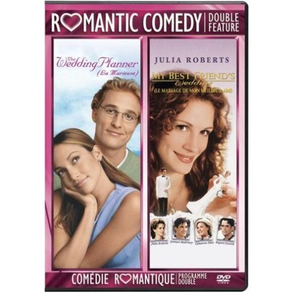 RomCom Classics DVD Double Feature Wedding Planner/My Best Friend's Wedding New - Picture 1 of 4
